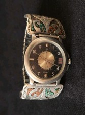 Ausgefallene Armbanduhr Silber