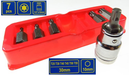 Torx bits satz tlg t25 - torx, 7-tlg