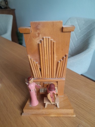 Erzgebirge engel mit orgel - erzgebirge,