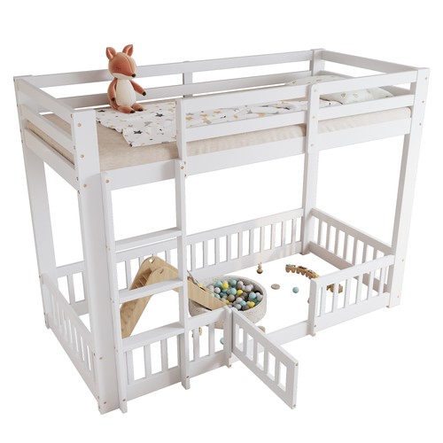 Sonnenh etagenbett weiß x - weiß, 90