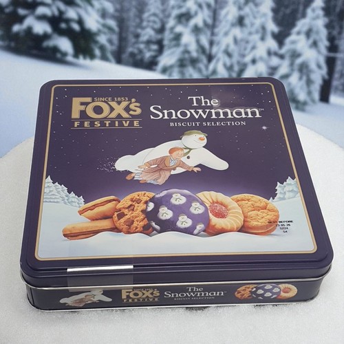 Fox snowman biscuit - fox's,