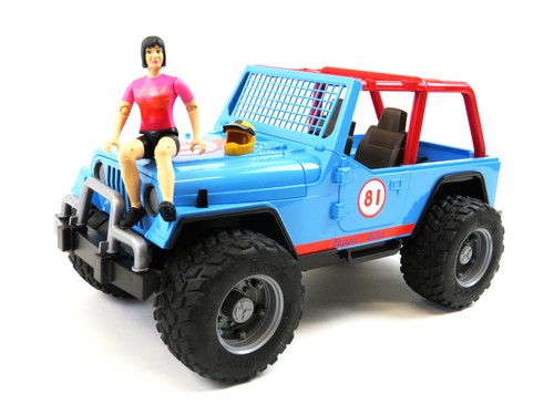 Bruder 02541 jeep mudracer - 02541/2,