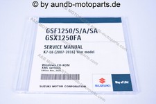 GSF 1250 Bandit K7-L6 Werkstatthandbuch NEU / Service Manuel NEW original Suzuki