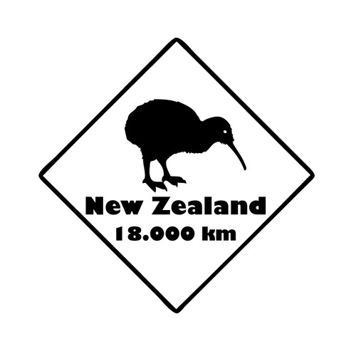 Kiwi aufkleber auto - -,