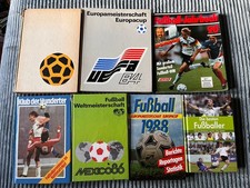 7x Bücher Fußball WM,EM