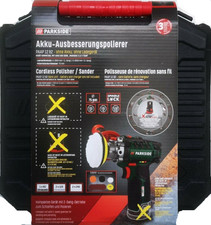 Parkside Akku-Ausbesserungspolierer 2Gang Poliermaschine ohne Akku & Ladergrat