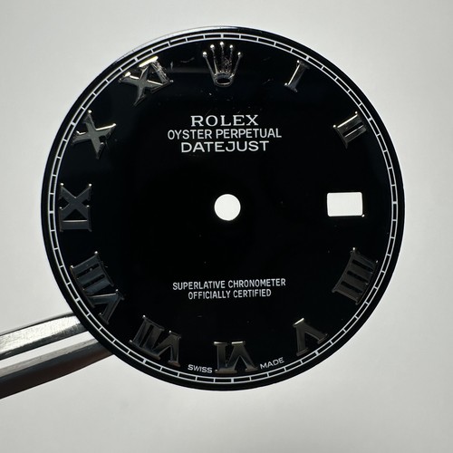 Rolex datejust schwarz - rolex,