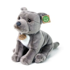 Staffordshire Bullterrier HUND Plüschtier Stofftier Plüsch-Kuscheltier H= 28 cm