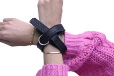 BDSM Leder Bondage Handfesseln