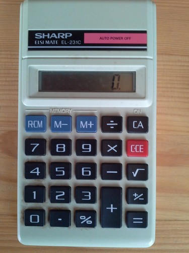Taschenrechner sharp elsi - taschenrechner, mate