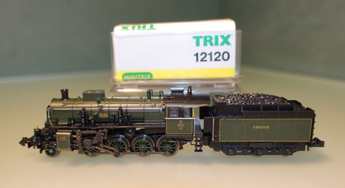 Minitrix 12120 dampflok reihe - minitrix,