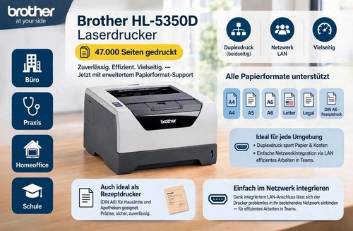 Brother 5350dn laserdrucker - brother,