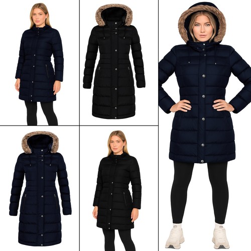 Enzo damen parka - parka,