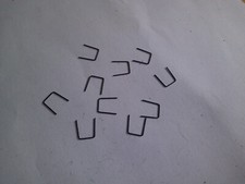 10 x Drahtbrücken Fleischmann / 15° Weichen - Bogenweichen Minitrix Spur N (D1)