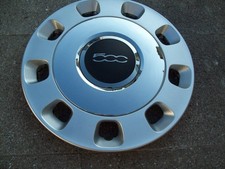 1 Original Fiat 500  Radkappe in 14 Zoll  in Silber  - Chrom, Modelle,  Ist Top,