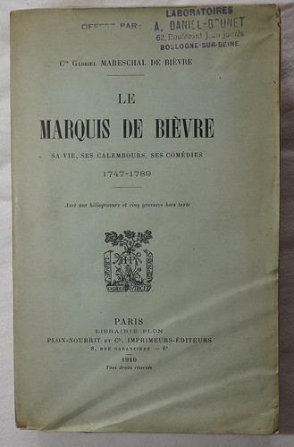 Marquis bièvre sein - bièvre,