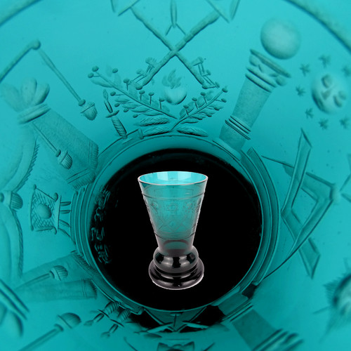 Seltenes logenglas - logenglas, /