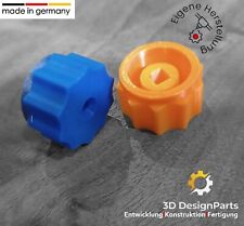 2x Griff Knauf Drehgriff