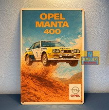 Opel Manta 400 Car Metal