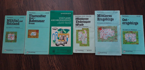 Alte ddr stadtpläne - ddr,