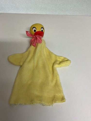 Alte handpuppe ente - handpuppe,
