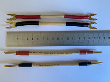 2 Paar Kabelbrücken - Jumper - Van den Hul The Wind MK II