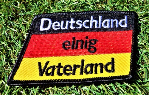 Deutschland aufnäher einig - aufnäher, "einig"