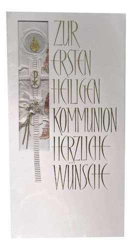 Kommunion geschenkkarte - kommunion,