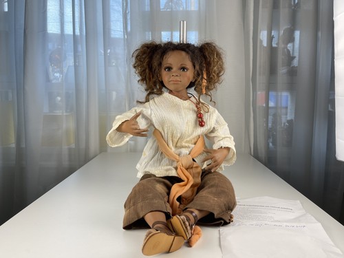 Künstlerpuppe hiltrud schwing - künstlerpuppe,
