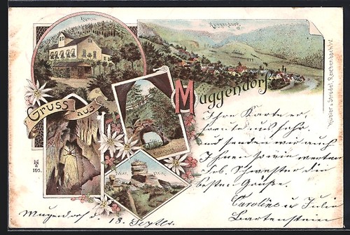 Lithographie muggendorf - lithographie,