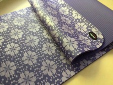 Empower Yogamatte Fitnessmatte Dick 1 cm Lila Sportmatte 172 x 61cm rutschfest