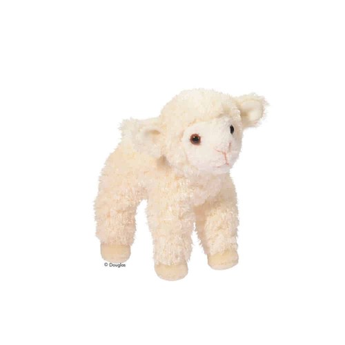 Kleines kuscheltier lamm - kleines,