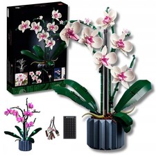 10311 Orchidee Künstliche Pflanzen Set w/ Blumen,Modellbausatz or LED Licht Kit