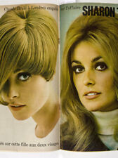 Sharon Tate PATTIE BOYD Guy Bourdin CHANEL Hatami FRENCH ELLE magazine 1960s vtg