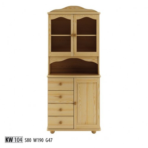 Küchenschrank vollholz buffet - küchenschrank,