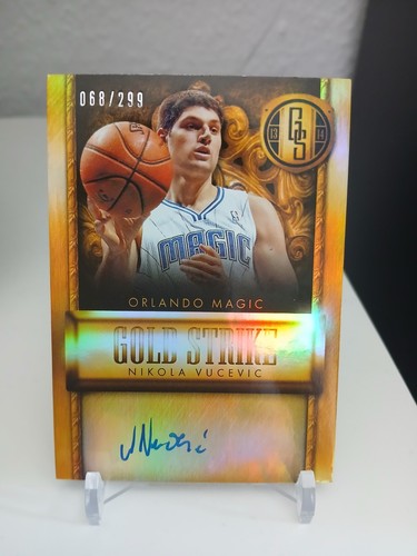 Nikola vucevic card auto - vucevic, on-card
