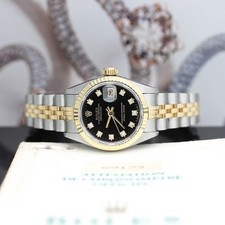Rolex Lady Datejust Stahl / Gold Ref: 69173 mit Rolex Box & Papiere von 1993