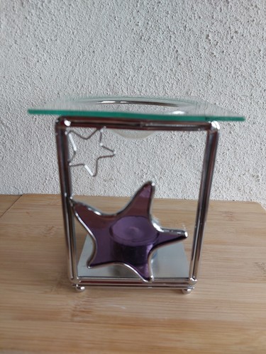 Duftlampe aus metall - und, glas