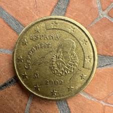 10 Euro Cent Spanien 2002 Umlaufmünze Sammelmünze Gedenkmünze Kursmünze