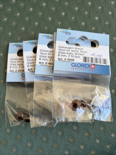 Glasaugen braun glorex - braun,