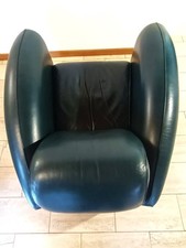BUGATTI DS-57 LEDERSESSEL DESIGNER FRANZ ROMERO FÜR DE SEDE