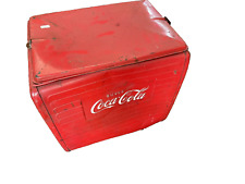 original 50er 60er Mid Century Buvez Coca Cola Kühlbox Getränkekiste Ice Cooler