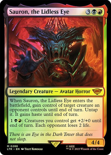 Foil sauron the lidless - foil,
