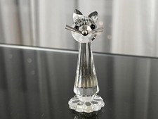  Swarovski Figur Katze 7,5 cm