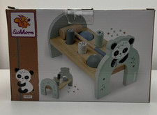 Eichhorn Klopfbank aus Holz mit Hammer – Motorikspielzeug ab 1 Jahr