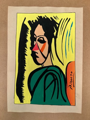 Pablo picasso zeichnung auf - pablo,