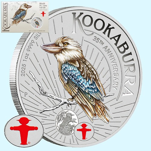 Australien 2025 kookaburra - 1$,,