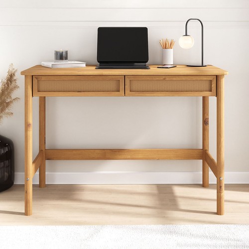 Holzschreibtisch mit