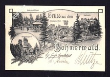 Niederbayern GRUSS AUS DEM BÖHMERWALD * AK von 1906