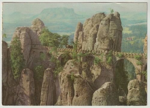 1963 sächsische schweiz - ak,